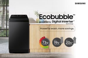 Samsung 8 kg, 5 star, Eco Bubble Tech