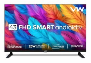 VW 109 cm (43 inches) Playwall Frameless Series Full HD