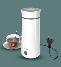 XECH Small Electric Kettle For Travel Hot Water Mini Kettle In-Built